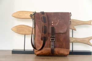 Lanfear Bag in Walnut Graffiti
